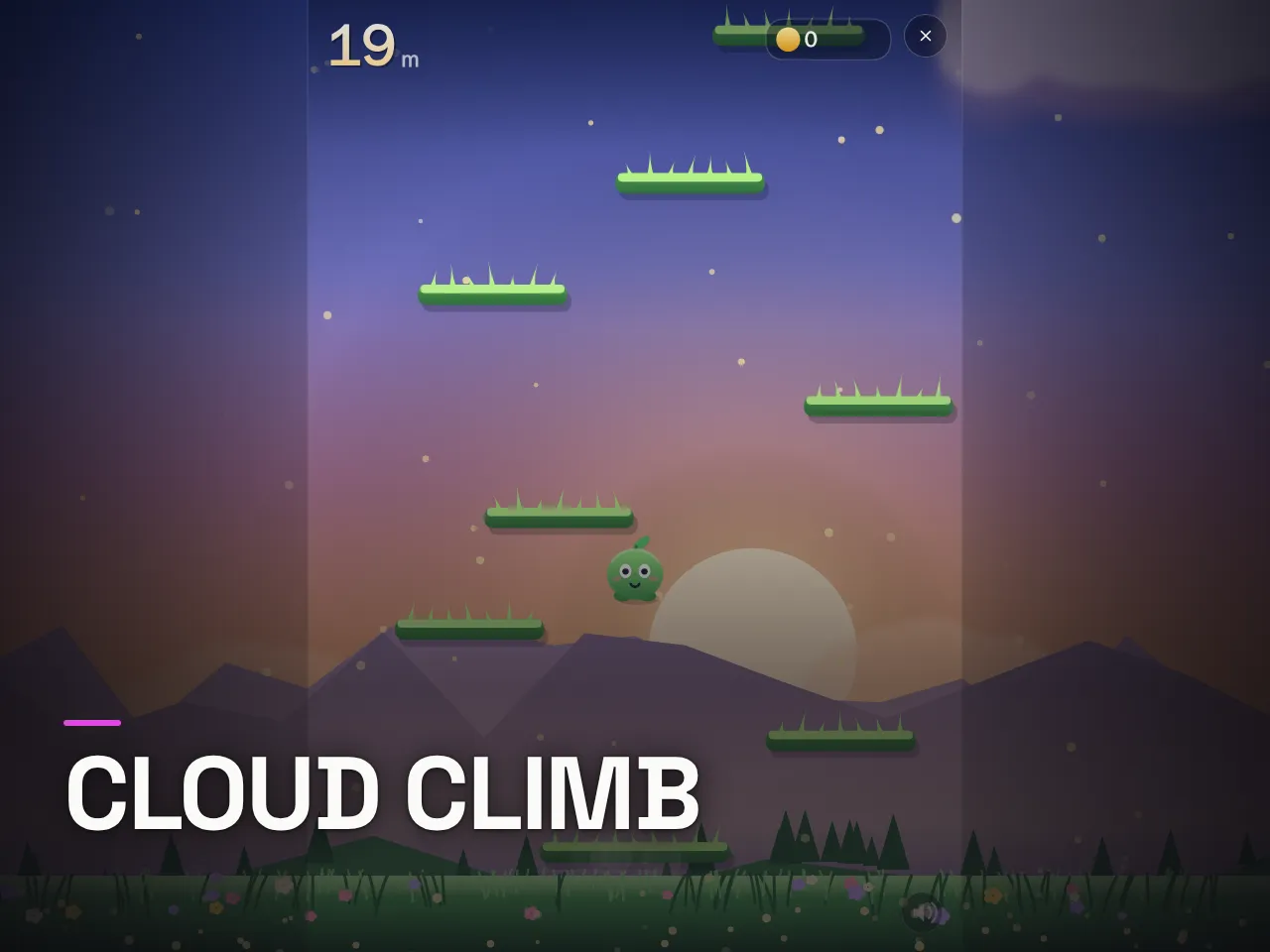 Screenshot of Cloud Climb